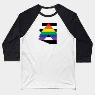 Arizona Straight Ally Pride Baseball T-Shirt